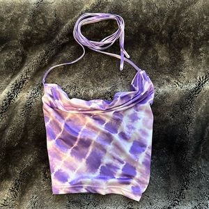 Purple Tye- Dye Top
